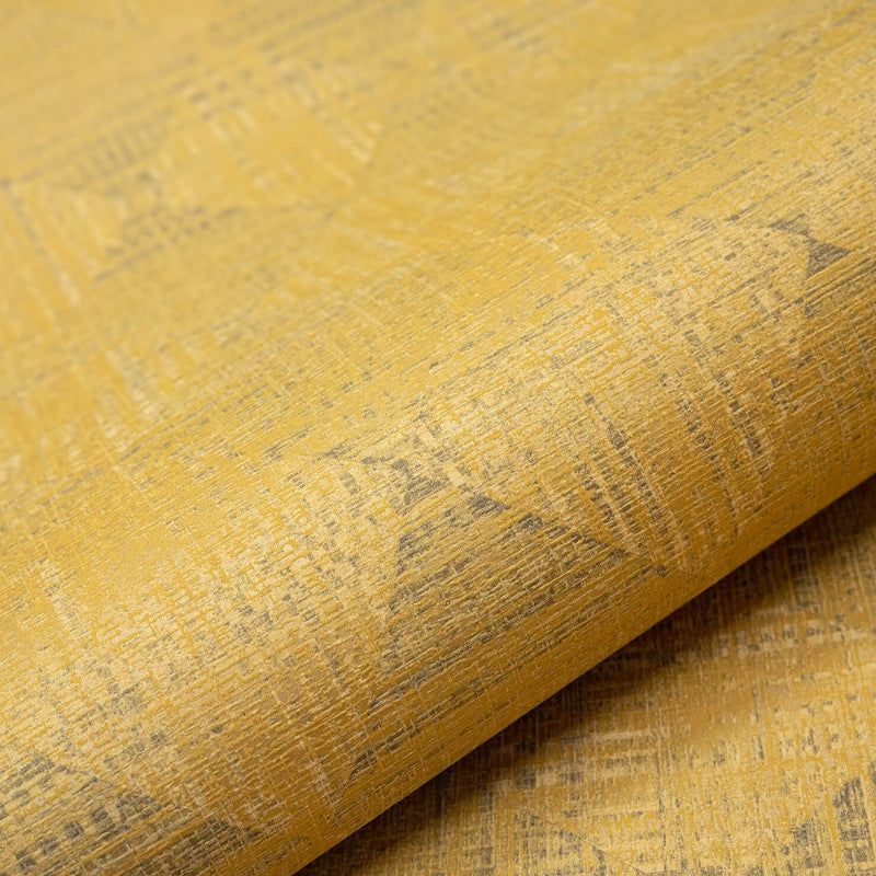 Raffia Wallpaper in Curry