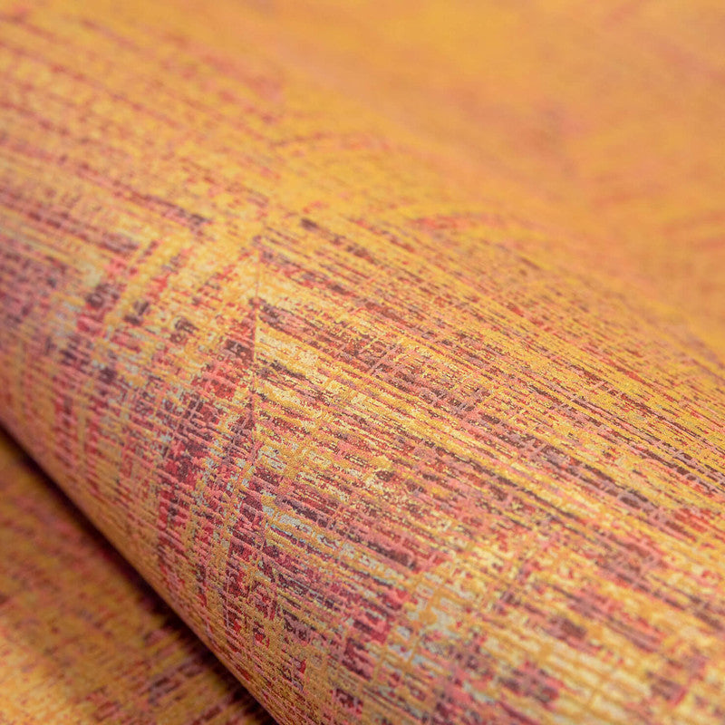 Raffia Wallpaper in Curcuma