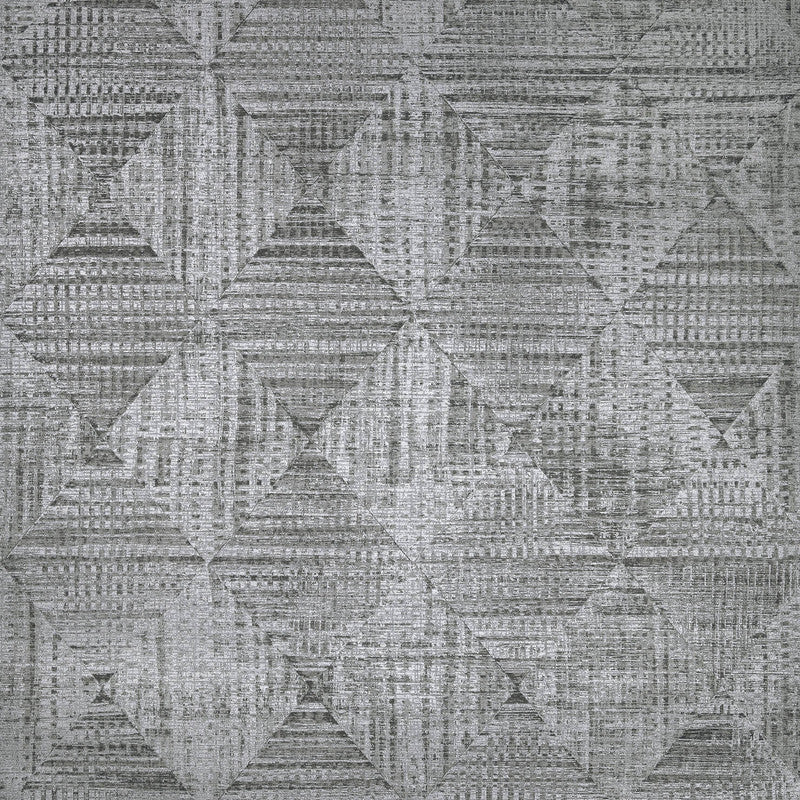 Raffia Wallpaper in Black Pepper