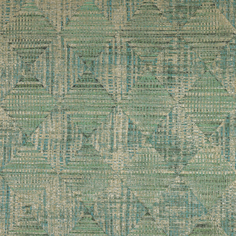 Raffia Wallpaper in Spirulina