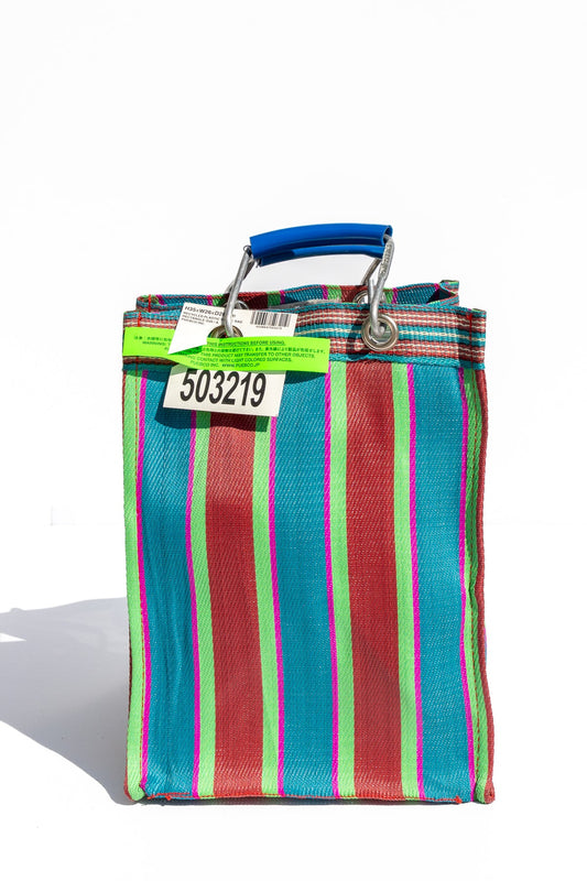 Recycled Plastic Stripe Bag Rectangle D30 By Puebco 503219 2