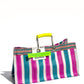 Recycled Plastic Stripe Bag Wide By Puebco 503394 3