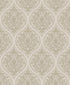 Emporium Ogee Cream/Gold from the Emporium Collection by Galerie Wallcoverings