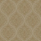 Emporium Ogee Gold from the Emporium Collection by Galerie Wallcoverings