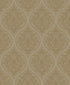 Emporium Ogee Gold from the Emporium Collection by Galerie Wallcoverings