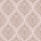 Emporium Ogee Pink from the Emporium Collection by Galerie Wallcoverings