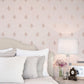 Mehndi Motif Pink from the Emporium Collection by Galerie Wallcoverings