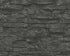 Sample Flat Stone Wallpaper in Black/Grey