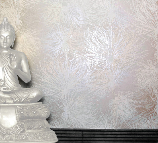 Anemone Wallpaper in Alique design by Jill Malek