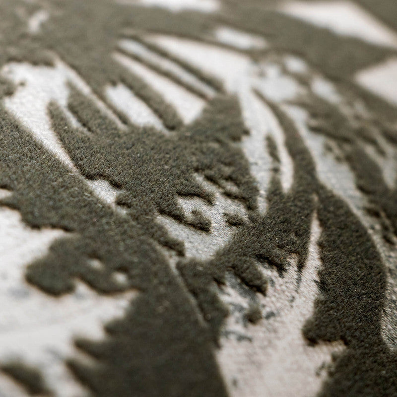 Elephant Leaf Wallpaper in Beige