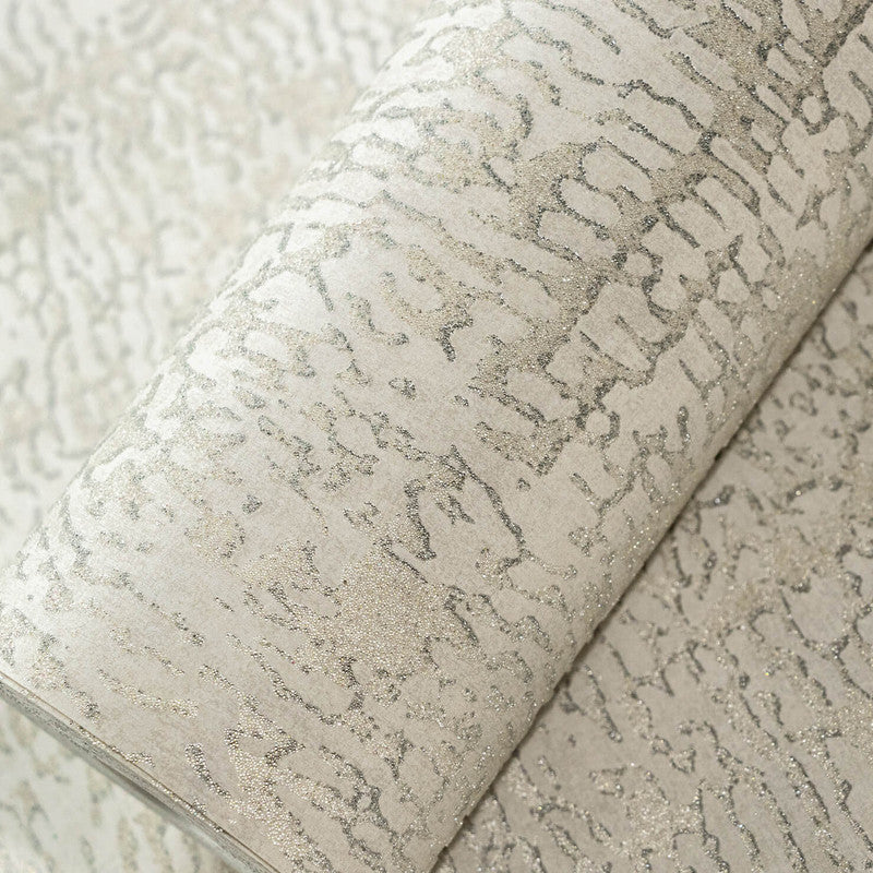 Alpine Reptile Wallpaper in Beige