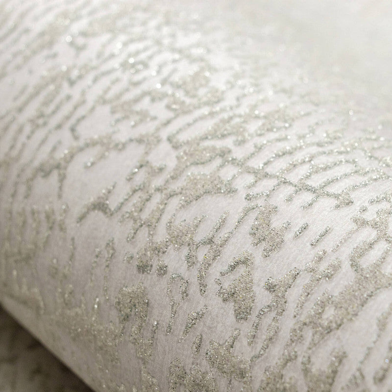 Alpine Reptile Wallpaper in Light Grey