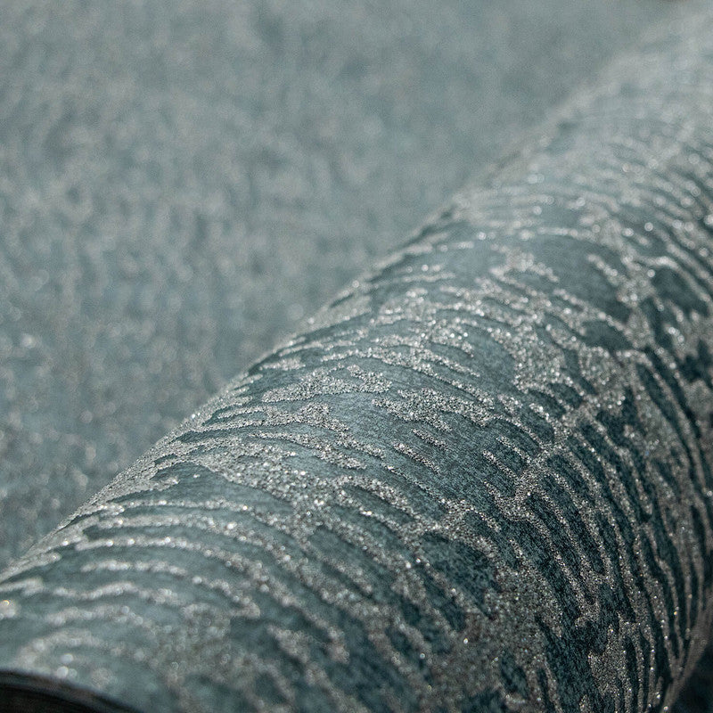Alpine Reptile Wallpaper in Petrol