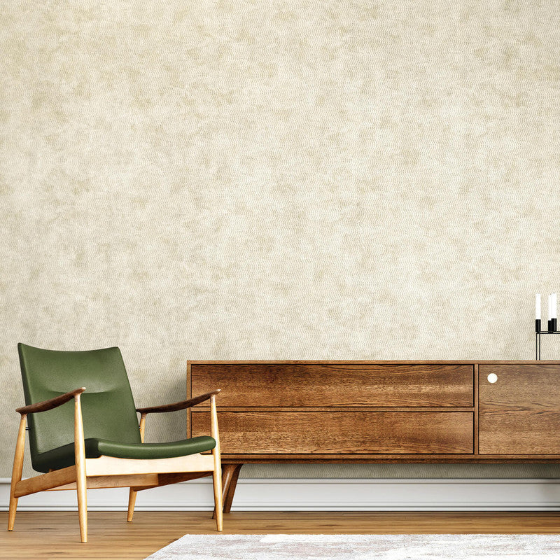 Cord Wallpaper in Cream