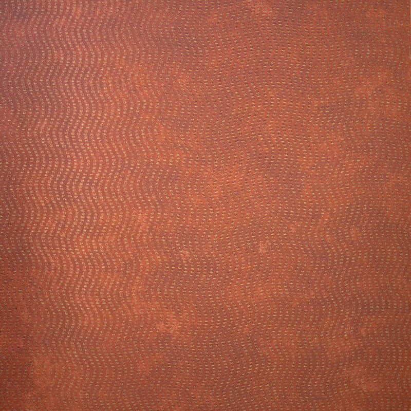 Cord Wallpaper in Old Red