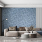 Cord Wallpaper in Deep Ocean