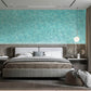 Cord Wallpaper in Turquoise