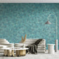 Cord Wallpaper in Petrol