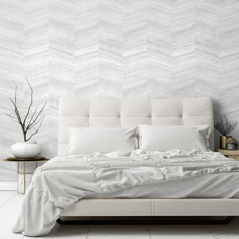 Vetro Dew Drops Wallpaper in Sea Salt