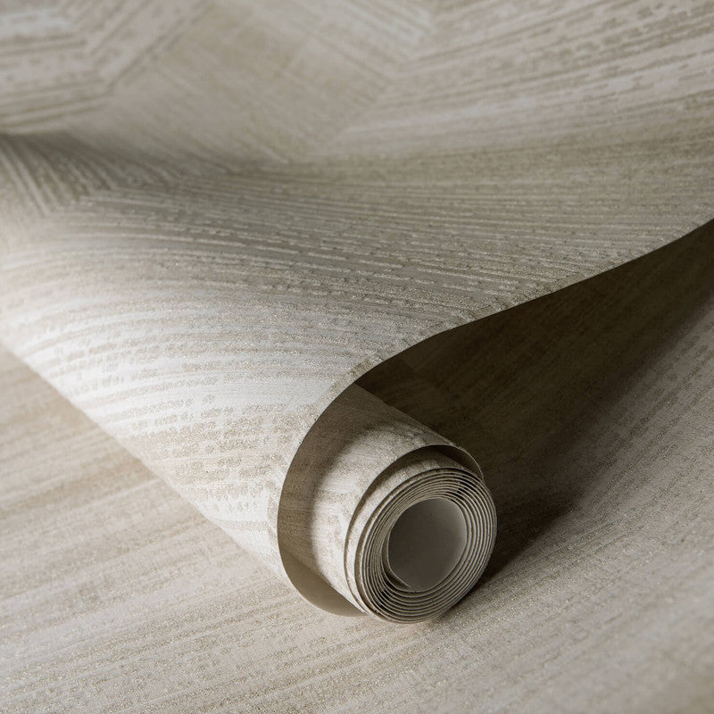Vetro Dew Drops Wallpaper in Pine Nut