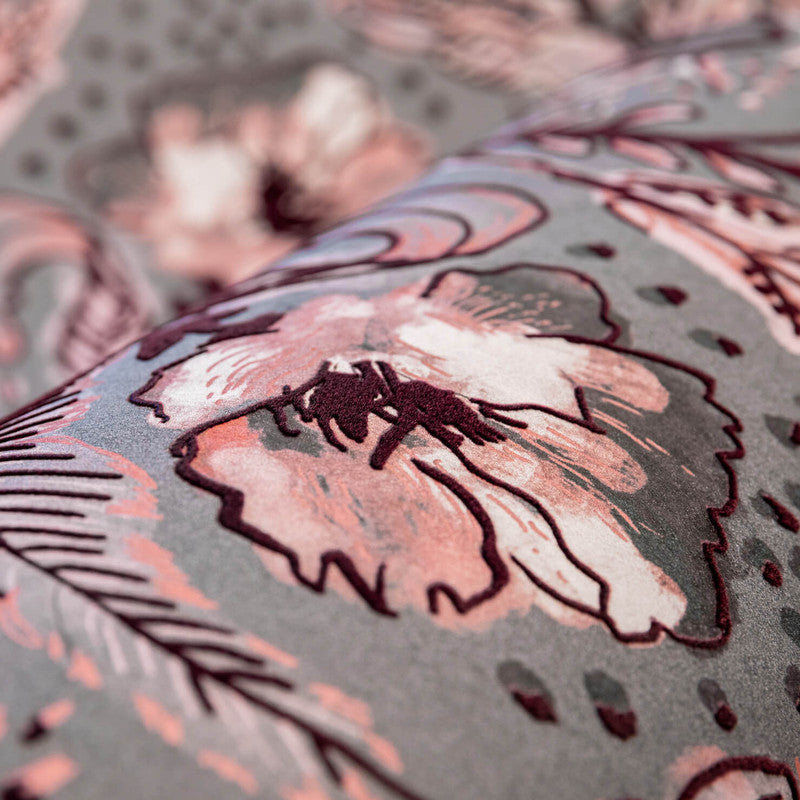 Felice Wild Garden Wallpaper in Chili