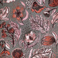 Felice Wild Garden Wallpaper in Chili