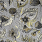 Felice Wild Garden Wallpaper in Mustard
