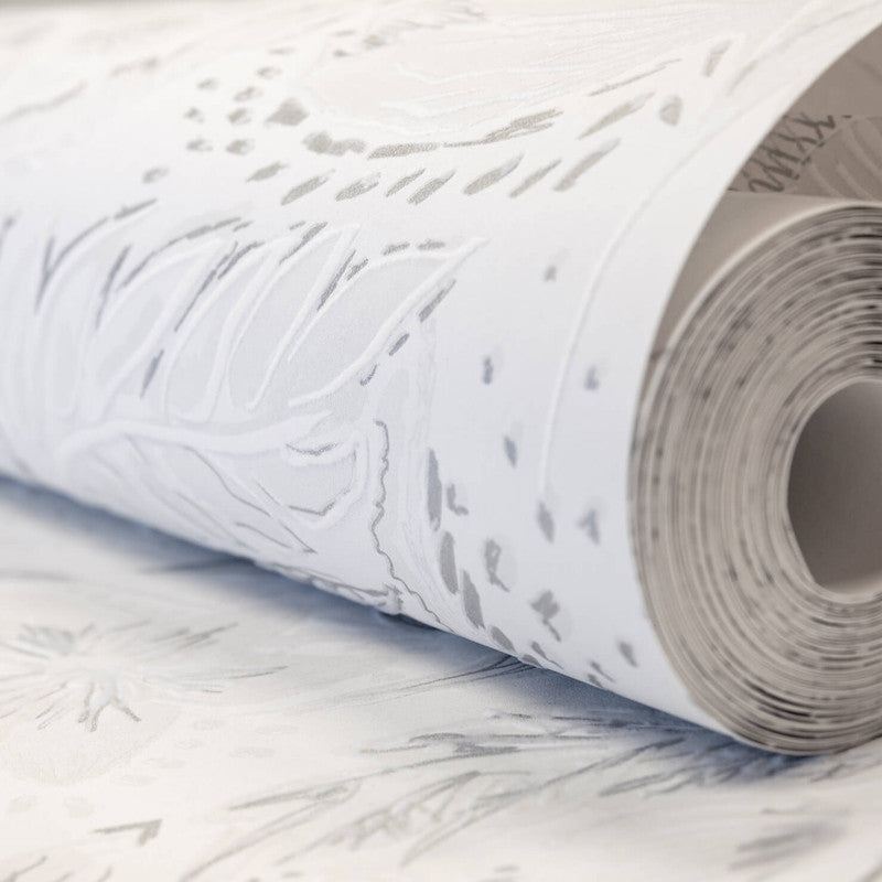 Felice Wild Garden Wallpaper in Sea Salt