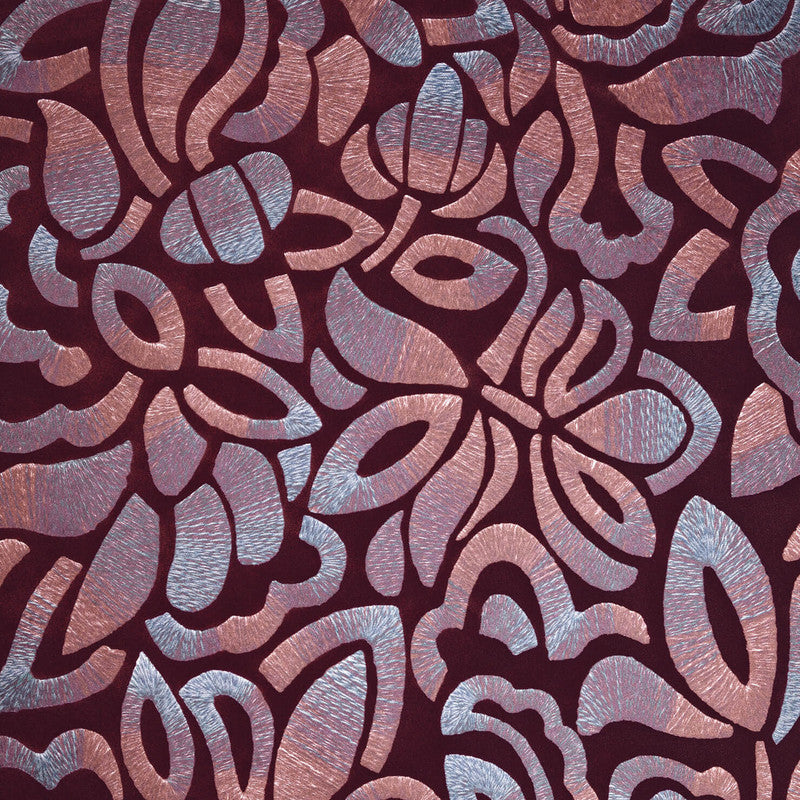 Lana Brussels Lace Wallpaper in Saffron