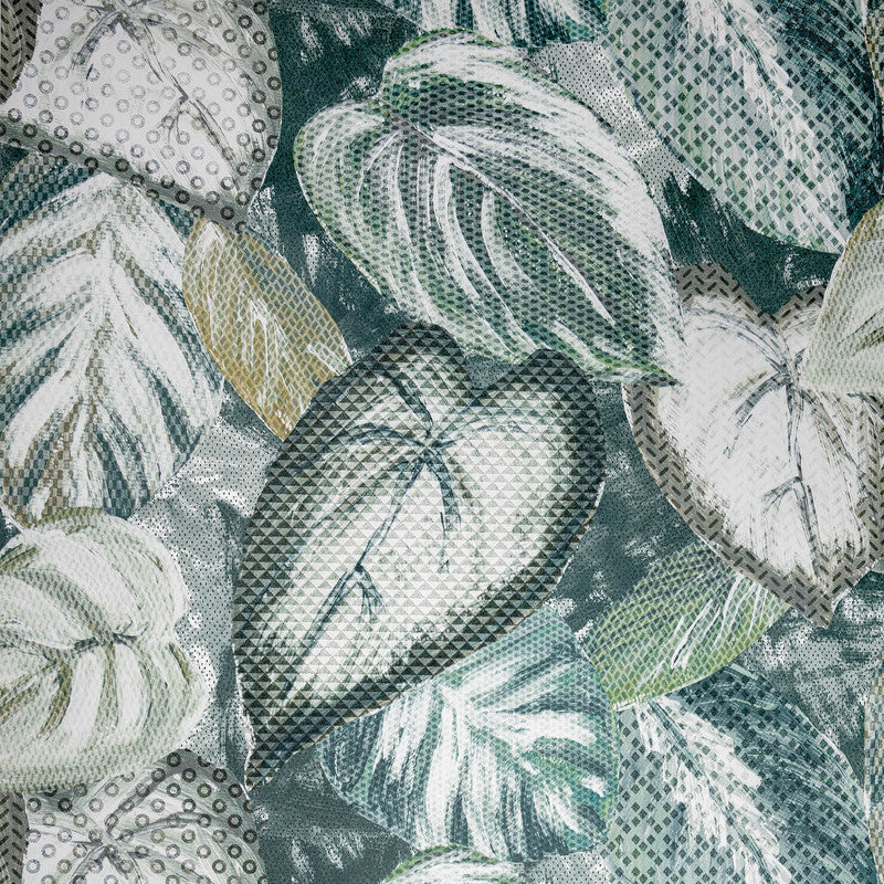Vita Ficus Wallpaper in Green Pepper