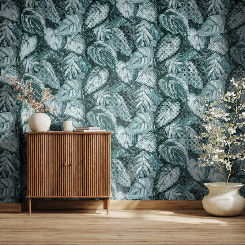 Vita Ficus Wallpaper in Spirulina