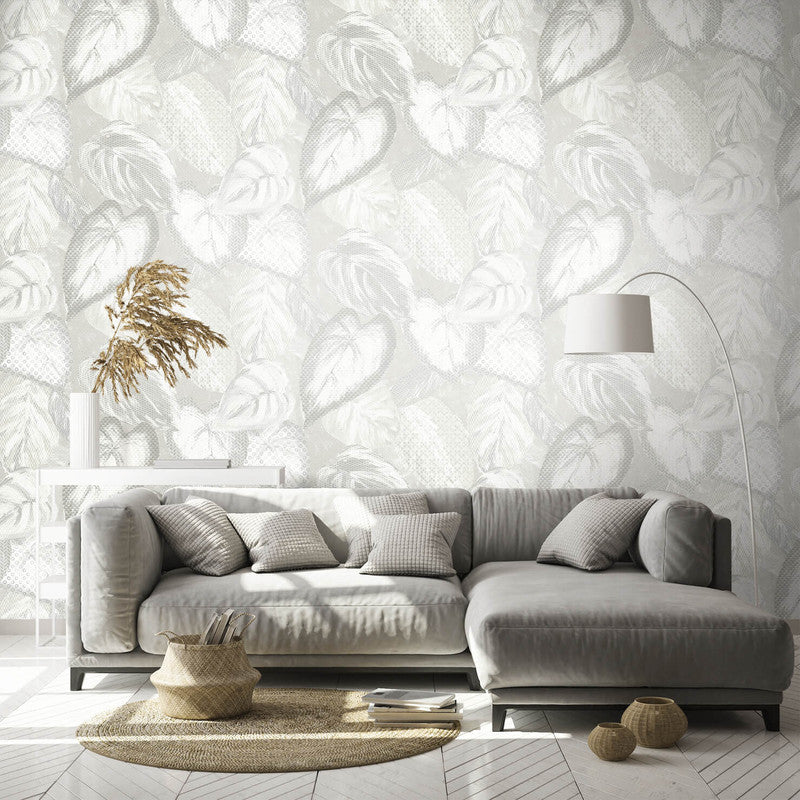 Vita Ficus Wallpaper in Sea Salt
