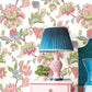 Blooming Garden Jacobin Garden In Pink Galerie Wallcoverings 8301 2
