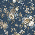 Blooming Garden Rose Victoria Garden In Blue Galerie Wallcoverings 8313 1