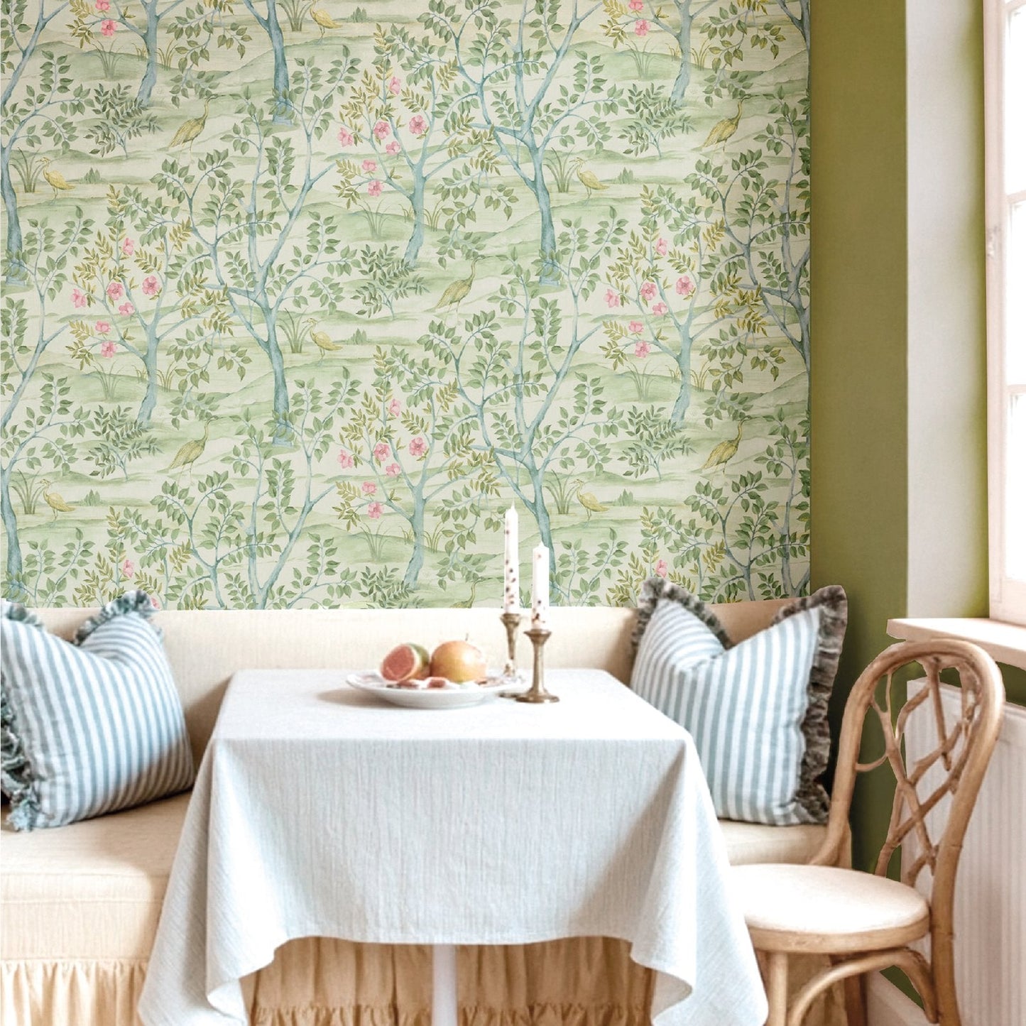 Blooming Garden Albero Garden In Green Galerie Wallcoverings 8317 2