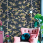 Blooming Garden Pesco Garden In Blue Galerie Wallcoverings 8322 2