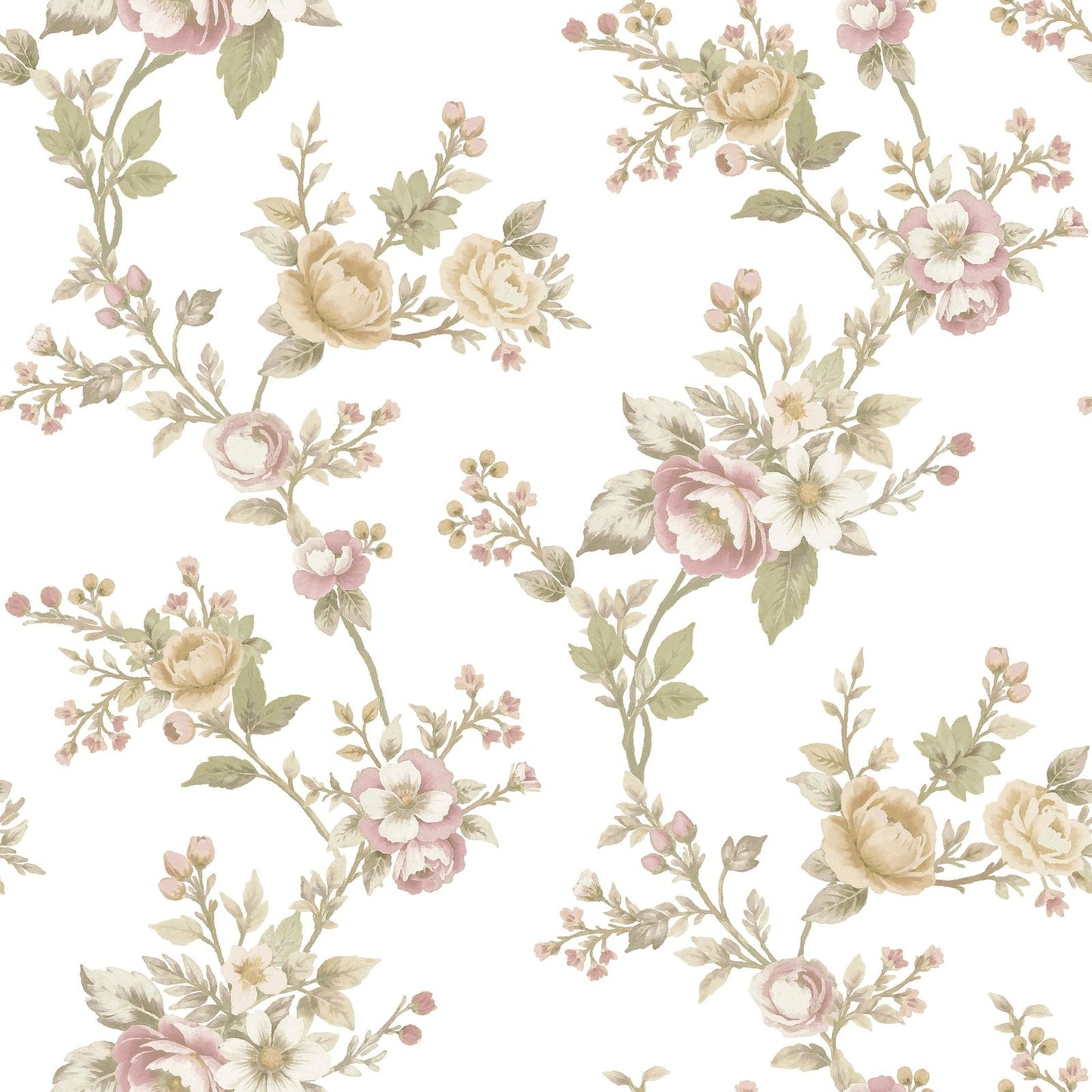 Blooming Garden Soffio Garden In Beige Galerie Wallcoverings 8325 1