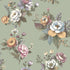 Blooming Garden Vintage Garden In Green Galerie Wallcoverings 8331 1