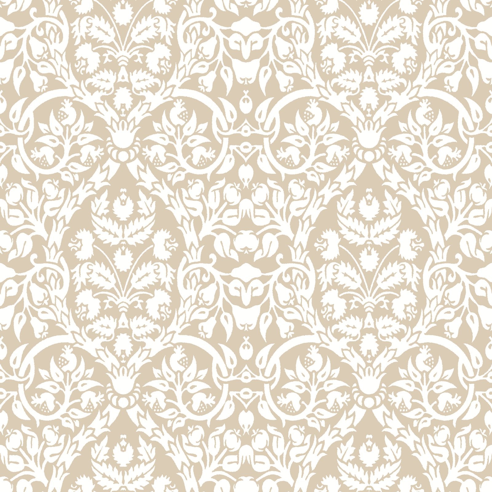 Blooming Garden Damasco Garden In Beige Galerie Wallcoverings 8346 1