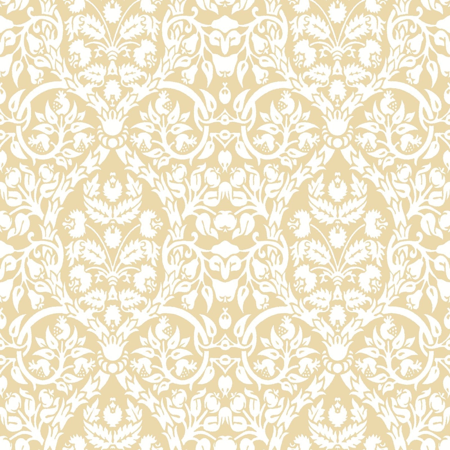 Blooming Garden Damasco Garden In Yellow Galerie Wallcoverings 8347 1
