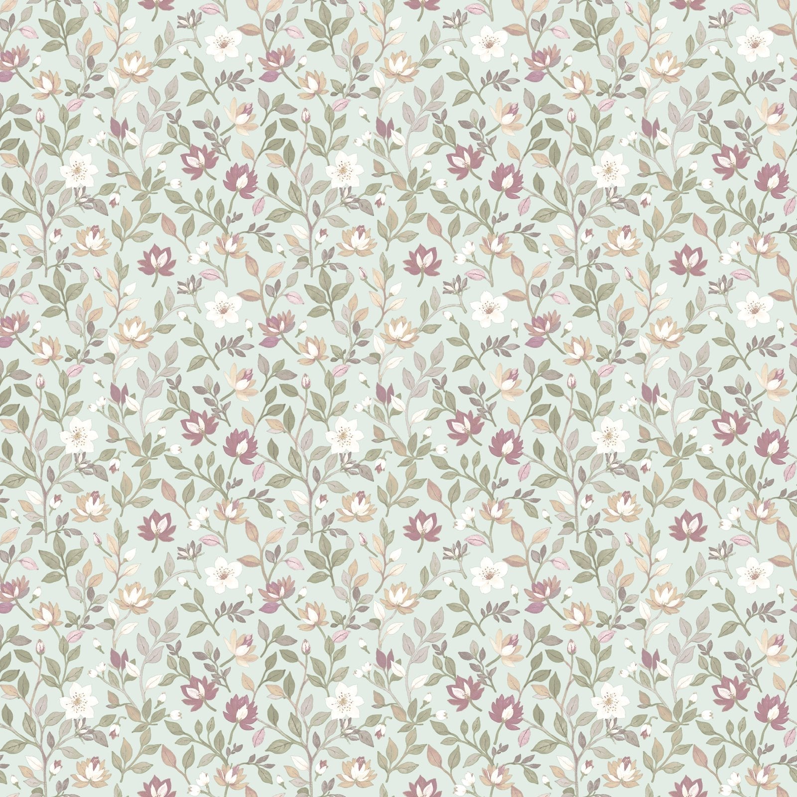 Blooming Garden Tino Garden In Green Galerie Wallcoverings 8352 1