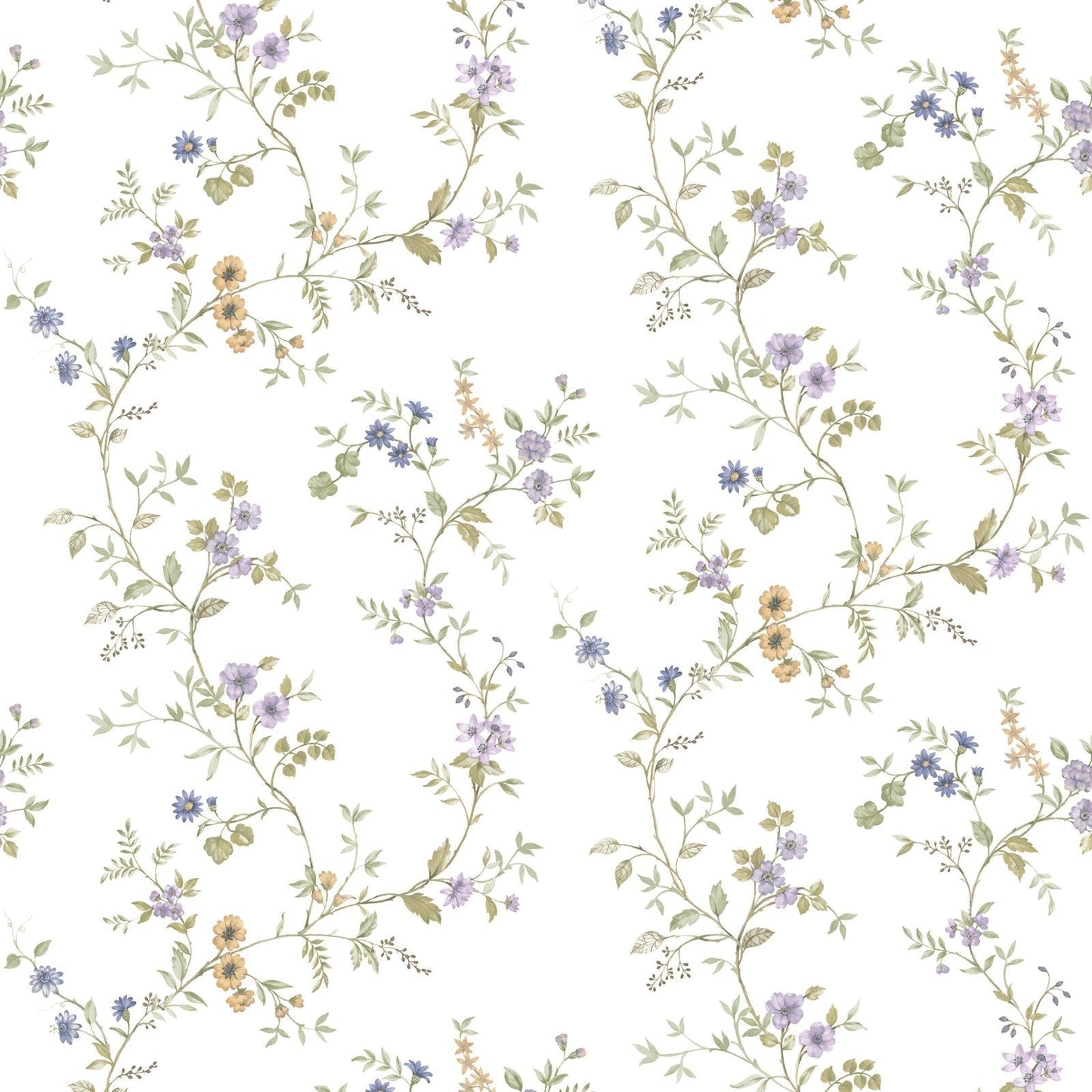 Blooming Garden Victoria Garden In Green Galerie Wallcoverings 8357 1