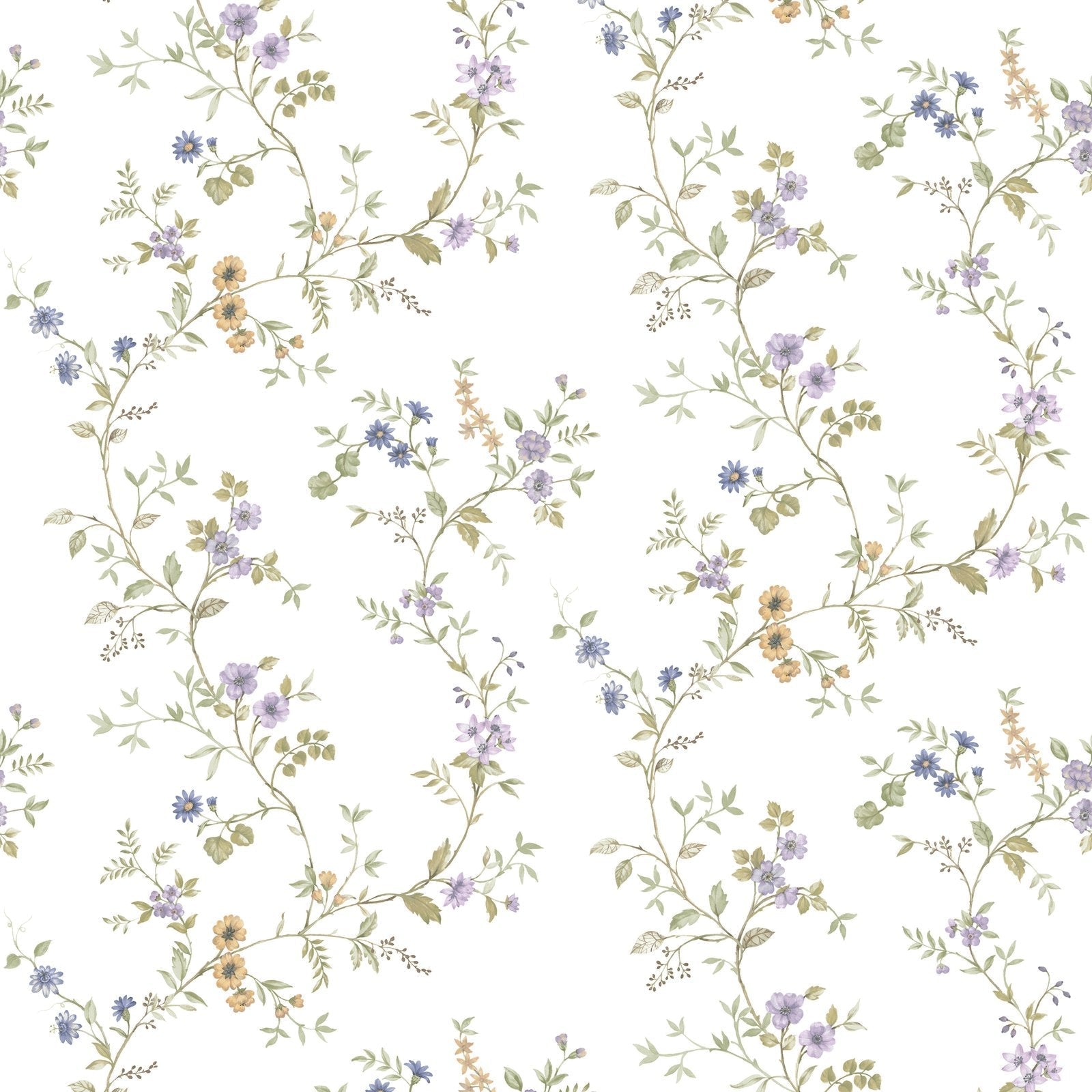 Blooming Garden Victoria Garden In Green Galerie Wallcoverings 8357 1