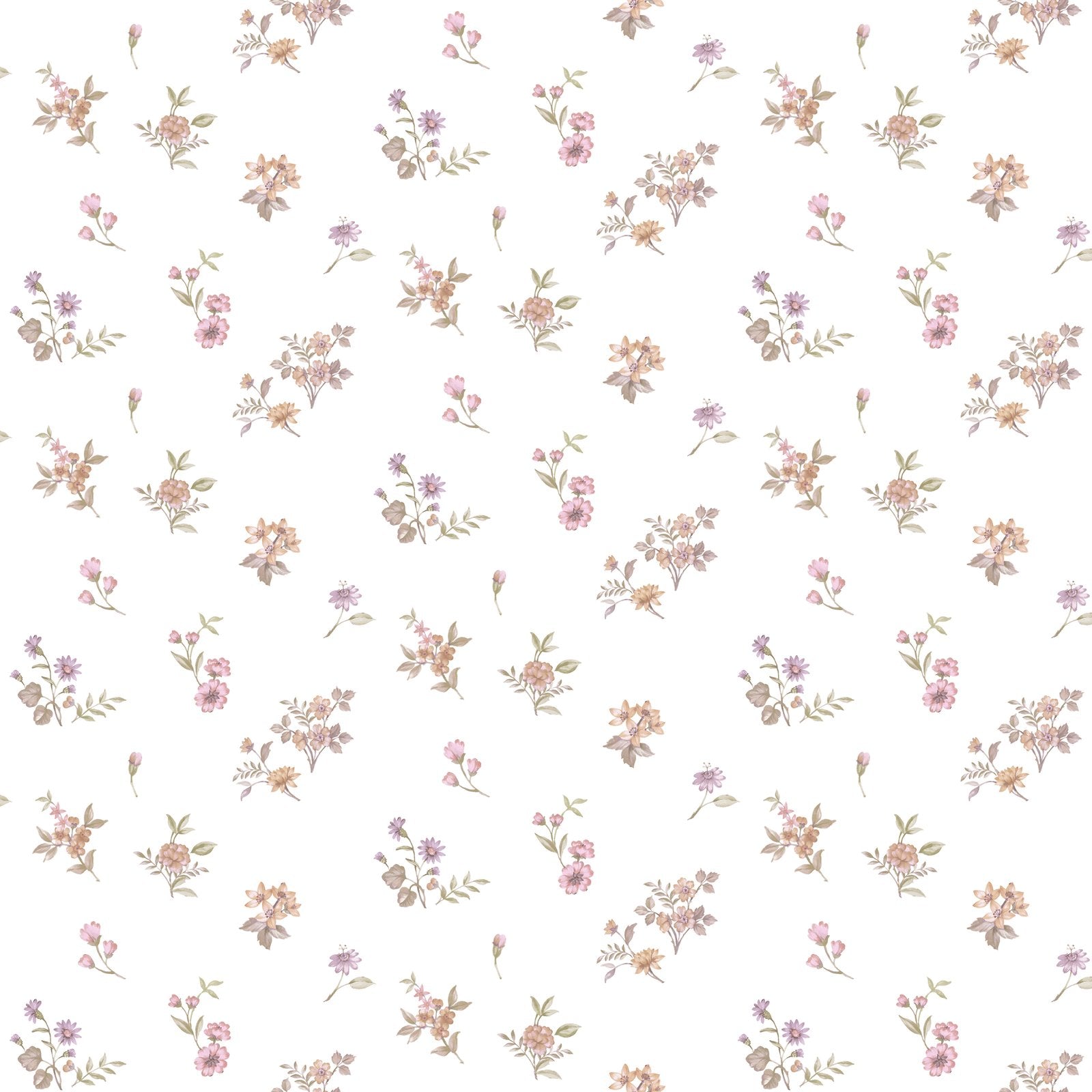 Blooming Garden Allover Victoria Garden In Pink Galerie Wallcoverings 8360 1