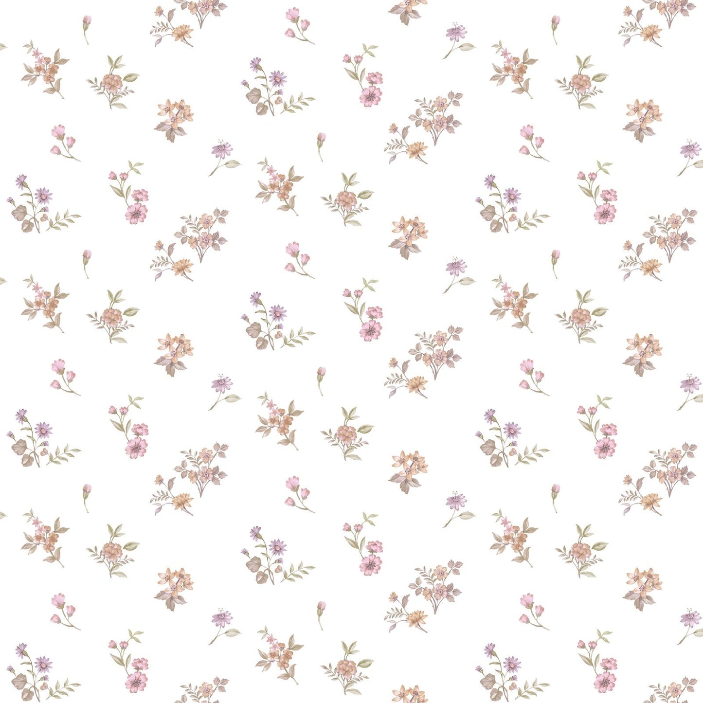 Blooming Garden Allover Victoria Garden In Pink Galerie Wallcoverings 8360 1