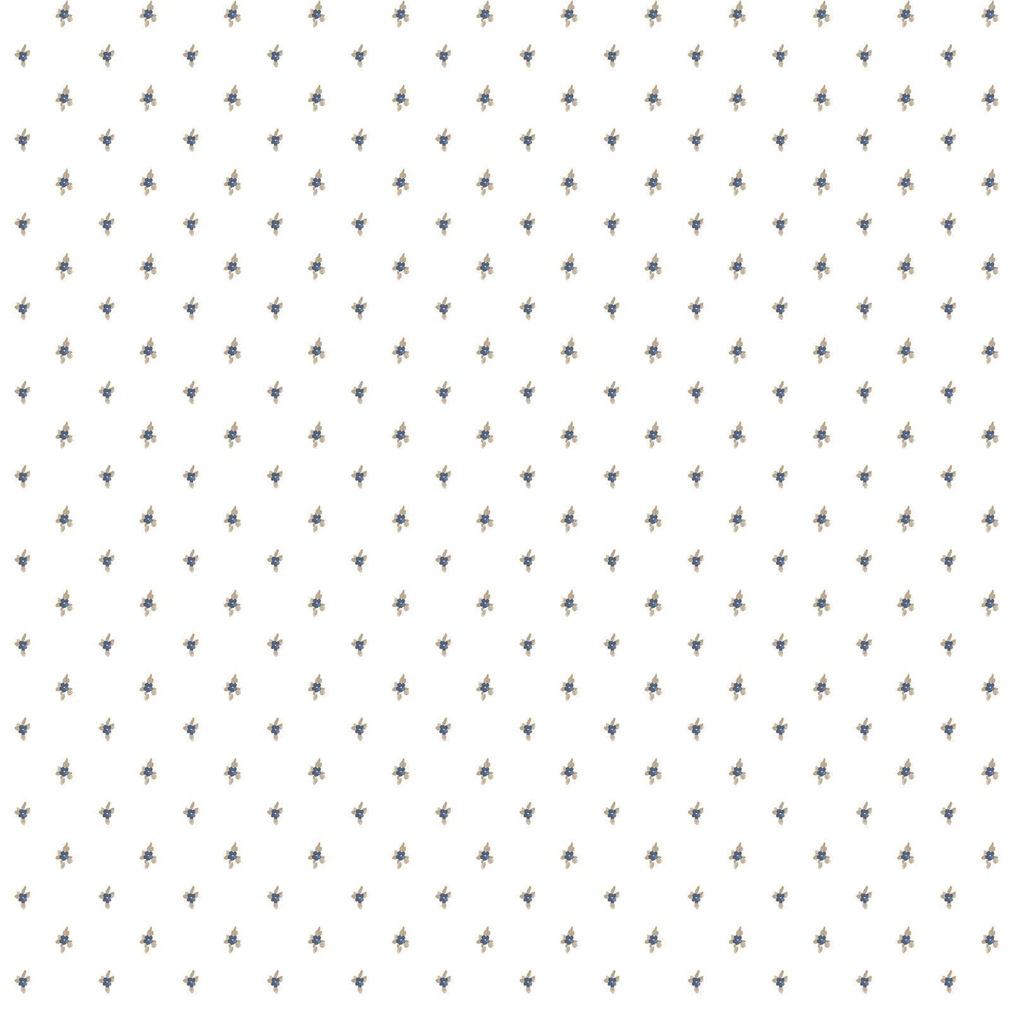Blooming Garden Allover Lilla In Blue Galerie Wallcoverings 8369 1