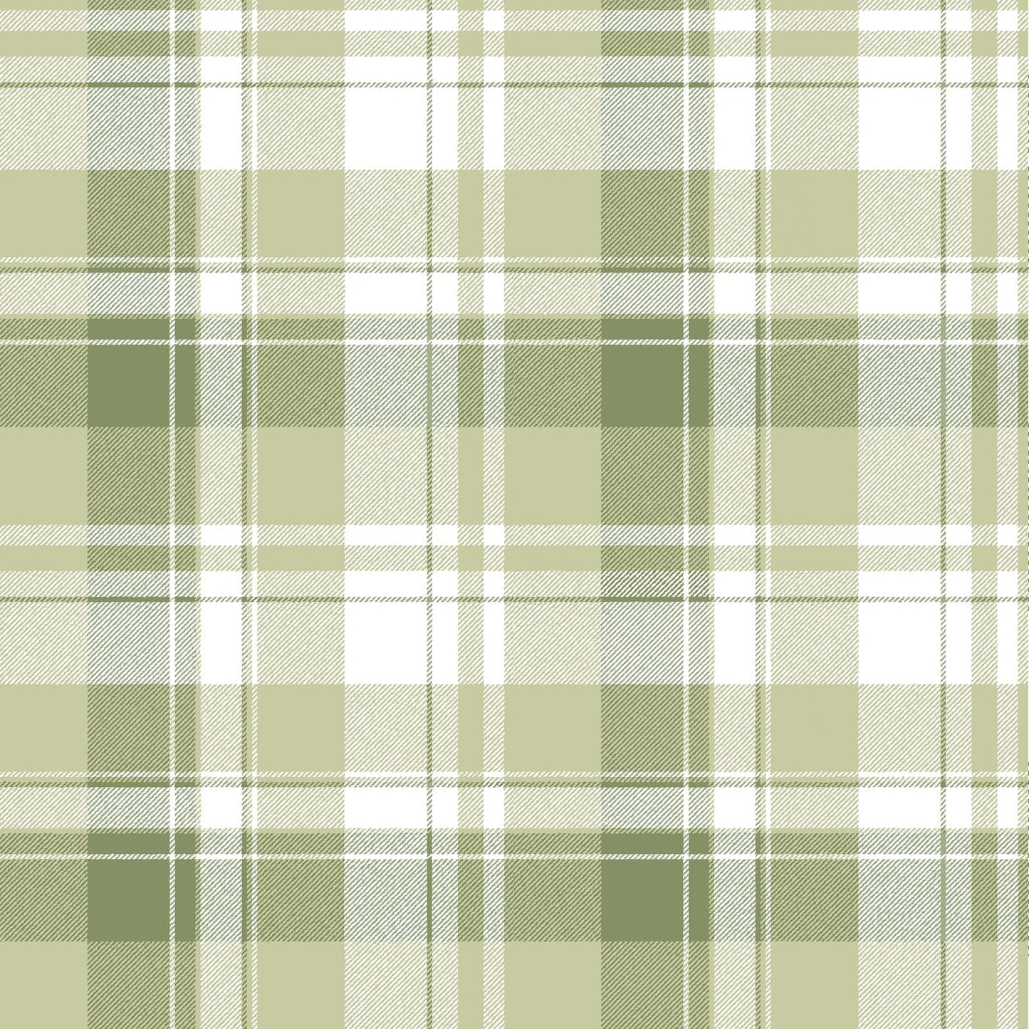 Blooming Garden Tartan Garden In Green Galerie Wallcoverings 8388 1