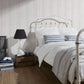 Cottage Wood Planks Wallpaper in Grey/White