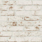 Cottage Brick Wallpaper in Beige/Brown/Red