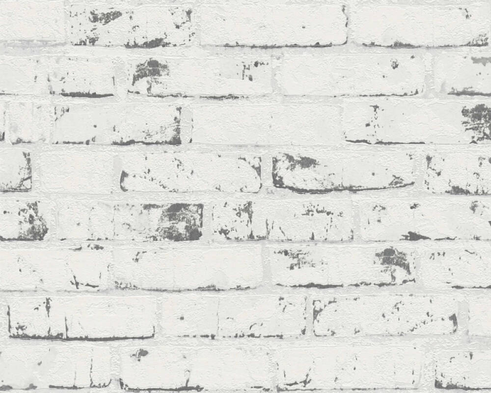 Cottage Brick Wallpaper in Beige/Grey